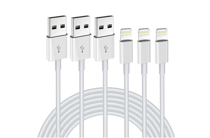3pack of iPhone chargers